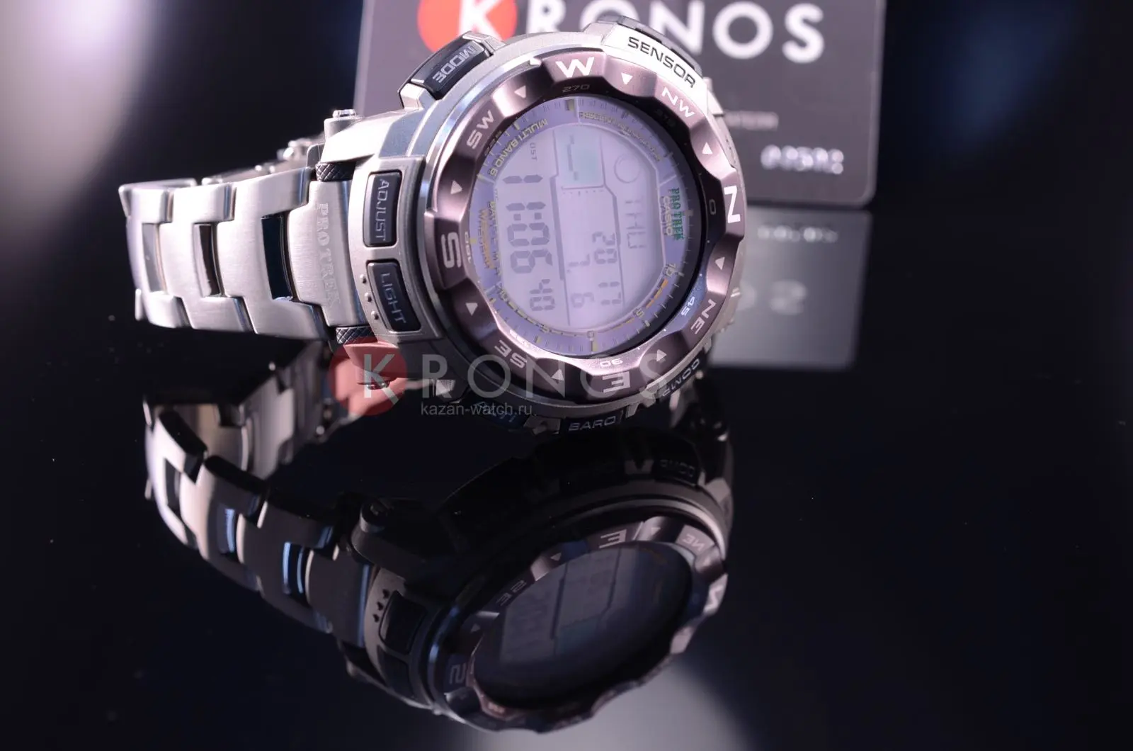 Часы Casio Pro Trek PRW-2500T-7E купить в Южно-Сахалинске по цене 44746  RUB: описание, характеристики